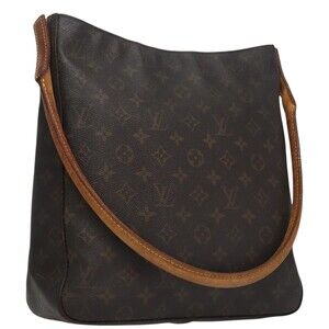 LOUIS VUITTON Monogram Looping GM Shoulder Bag M51145 LV Auth 109739